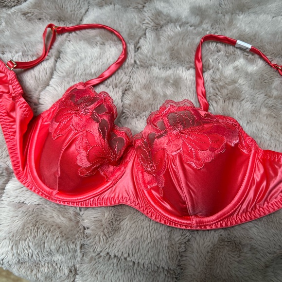 Guess Victoria Natural Bra Orange Coral 34B - Picture 1 of 5